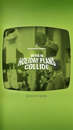 Rocketbook US 🚀 on Instagram: "Start your reindeer! The Rocketbook Flex Planner keeps lists and schedules in line so you can #organizeyourworld this season."