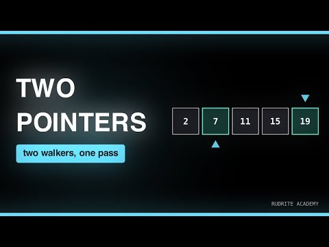 The Two-Pointer Pattern Explained — From Brute Force to O(n), Visualized