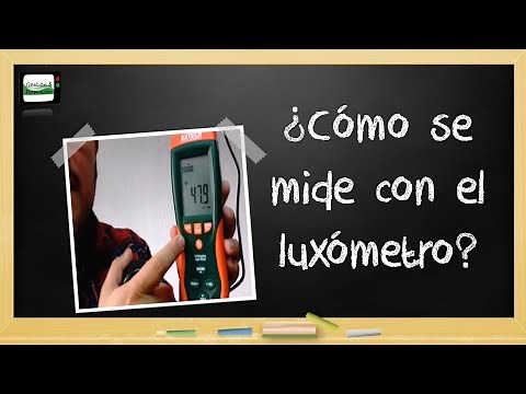 Cómo usar un LUXÓMETRO?