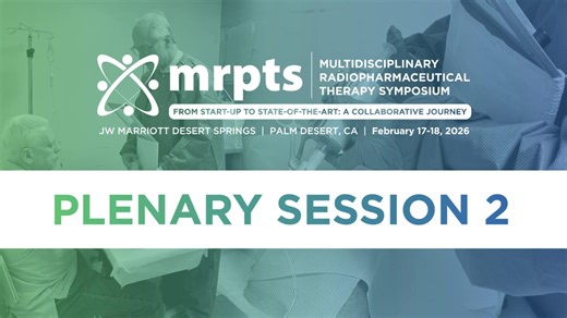 Announcing the presenters for Plenary Session 2 of the 2026 Multidisciplinary Radiopharmaceutical Therapy Symposium! Join us in Palm Desert, CA Feb. 17 & 18, 2026. #MRPTS26 View the schedule & register today: https://ow.ly/WzcE50XNHKO American Board of Radiology, Radiation Research Society, American Radium Society, Radiological Society of North America (RSNA), Society of Nuclear Medicine and Molecular Imaging, American College of Radiation Oncology, Society of Urologic Oncology, American Society