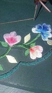 belajar bordir manual #embroidery #sewing #handbroidery #embrodering