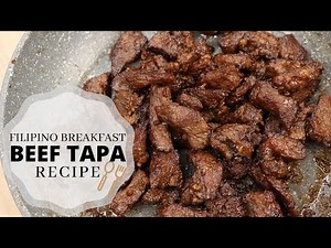 Beef Tapa Recipe