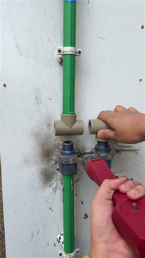 How to Fix PVC Pipe Leakage with Simple Trick | DIY Plumbing Hack #ideas #shorts #pipe