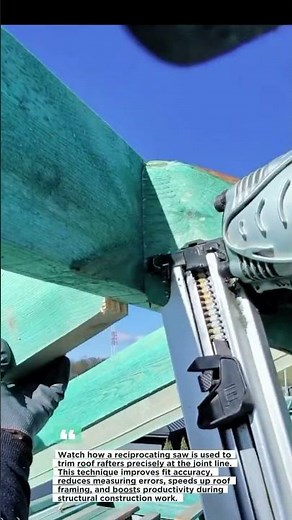 Rafter Cutting Trick