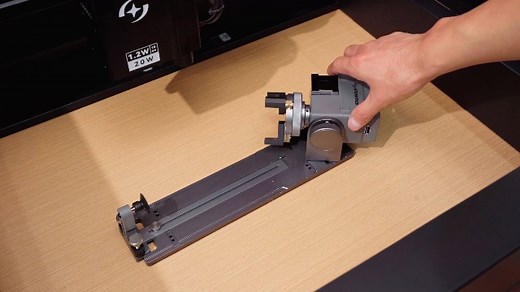 Watch ATOMSTACK R8 PRO Rotary Chuck for Irregular Items  on Amazon Live