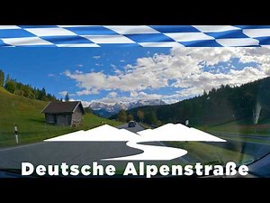 Scenic Drive Germany: Deutsche Alpenstraße (Garmisch-Partenkirchen - Walchensee) | 4K