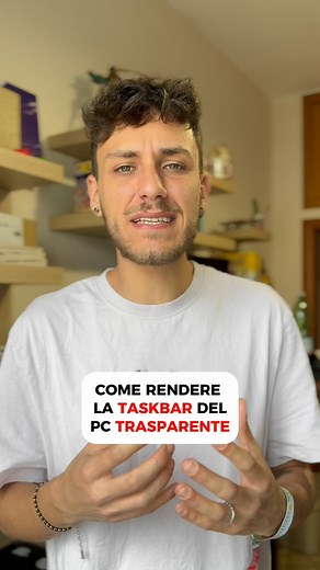 5.5K views · 55 reactions | Come rendere la taskbar del PC trasparente!  #infotricks #informaticait #informatica #tecnologia #computer #tech #technology #taskbar #microsoft #windows #software Computer Windows 11 TaskBar Tech Software | infotricks_ | Facebook