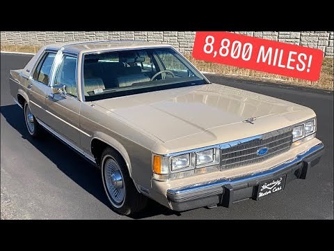 SOLD 8,800 Mile 1991 Ford Crown Victoria LX LTD for sale Specialty Motor Cars Time Capsule Survivor