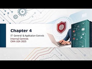 Chapter 4 – IT General & Application Controls | Internal Controls | CMA USA Part 1 2025 | Section E
