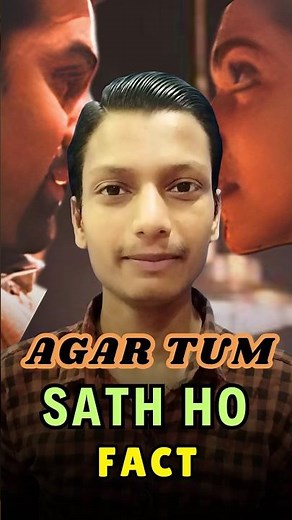 Agar tum sath ho song Fact #agartumsathho #bollywoodsongs #shorts
