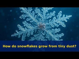 How Snowflakes Actually Form — From Dust to Crystal | RapidSmartFacts