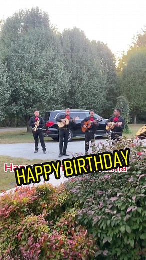 Birthday Celebration with Mariachi Serenade