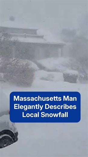 Well that’s one way to describe a total whiteout snowstorm! 😂 | The Weather Channel