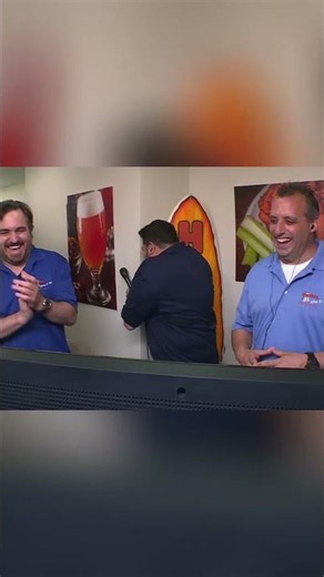 Hooters Guys Try The 'Get Out' Challenge - Hilarious Fail! #shorts