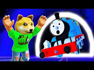 Drive Roblox Thomas Train Into Black Hole!