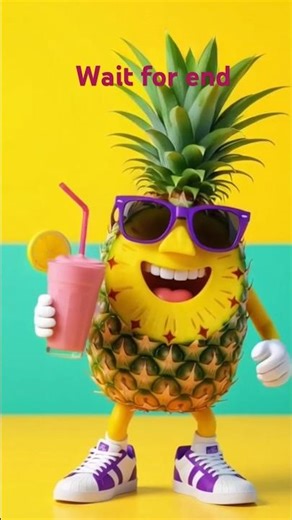 pineapple cartoon funny dance😄#pineapple#trending #trendingshorts#trend #viral #funny#dance#cartoon