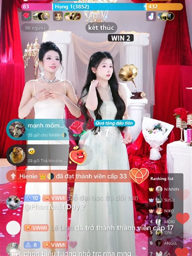 Chúc mừng chị Hiền lên cấp 33 trong NinNin