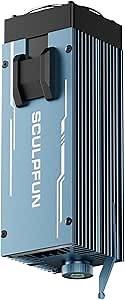 SCULPFUN IR-2 Infrared Laser Module, 2000mW Laser Engraver Module, 0.03 Laser Spot, High Precision Engraving, for Plastic and Various Metals, for Laser Engraver Machine, Such as S9
