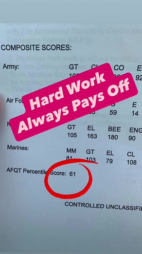 ASVAB Success Story!!#ASVAB #ASVABTest #ASVABPrep