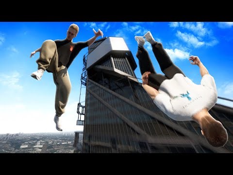 Jumping Off the TALLEST Building - STORROR Parkour Pro