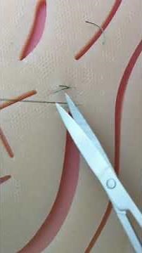 Doctor Stitch Technique Explained #dmlt #jaipur #education #medical