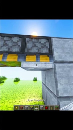 Minecraft Garage Door💀