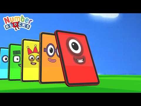 Numberblocks Tablet Domino 1 to 100! 🎲 Learn to Count Numbers for Kids