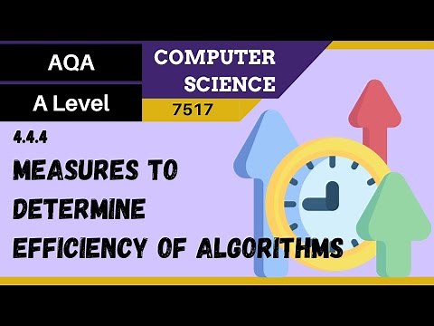 63. AQA A Level (7517) SLR8 - 4.4.4 Measures to determine efficiency of algorithms
