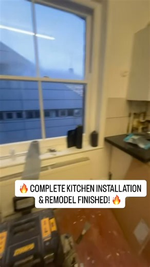 Handyman Near Me Ltd on Instagram: "Just delivered a stunning kitchen transformation – from layout redesign to full installation, including new cabinetry, worktops, sink fitting and complete plumbing reconfiguration for a delighted family in Hackney! We cover Islington, Holloway, Hackney, North London, East London & Central London – handling every part of your kitchen project from start to sparkling finish 🥘 🔑 KEY SERVICES: • Full kitchen installations • Kitchen remodels & redesigns • Sink & t