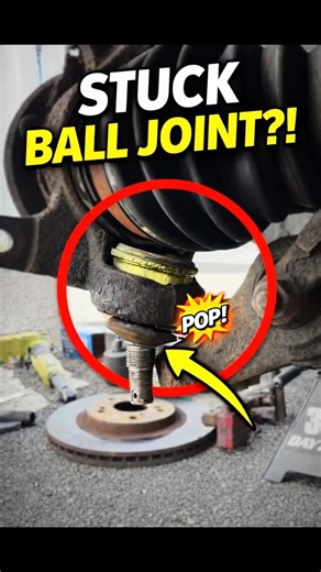 How to Remove a Stuck Ball Joint FAST (DIY)