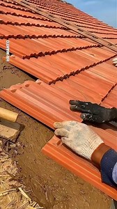 1.1M views · 10K reactions | Traditional Roof Tile Installation Process  | Ancient Roofing Technique Still Used Today . #fbreels #facts #love #reels #trend #travel #viral #funny #Amazing #trending #technique #house #roofing | HR Mahto | Facebook