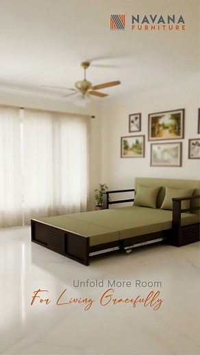Whether you’re resting your back or drifting to sleep, discover more room for living with our Sofa/Bed, where design and comfort gracefully unfold endless possibilities. #navanafurniture #sofabed #sofa #bed #furniture #EndlessOpportunities | Navana Furniture