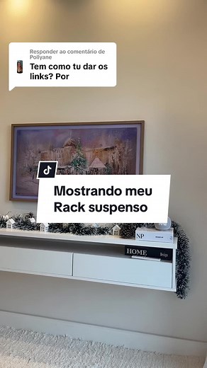 Rack Suspenso Branco: Ideias e Dicas Baratas para sua Sala