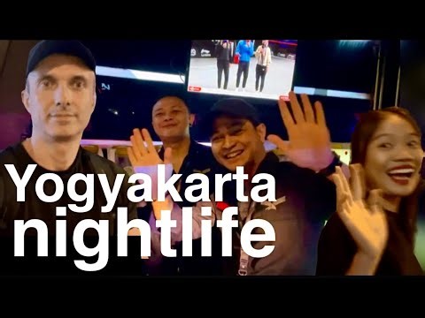 🇮🇩 NIGHTLIFE in Yogyakarta, Central Java, Indonesia | #Nightlife #Jogjia #Indonesia