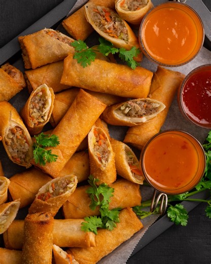 176K views · 3.6K reactions | Crispy, golden spring rolls perfect for parties . | Marion Cooks Asian Food Classics | Facebook