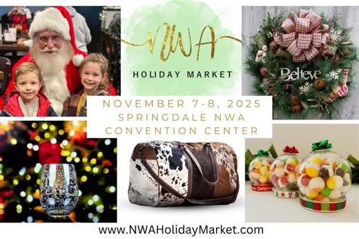 Shop for a Cause at the NWA Holiday Market in Springdale