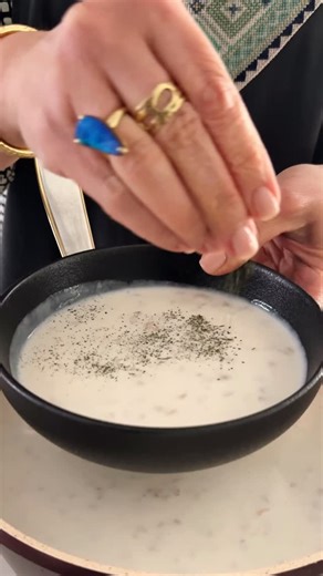 ‎Rouba Shahin ربى‎ on Instagram: "How do you make your? On really hot days like today, this is my go-to. Amhiyeh — pearl barley and yoghurt. The prep is barely five minutes, the rest just simmers away on low. It’s cooling, refreshing, and surprisingly filling without feeling heavy. This is the kind of food we always had waiting in the fridge when it was too hot to think about cooking. Simple ingredients. Very low-key. Exactly what you want in this heat. Recipe below 👇🏼 Ingredients ¾ cup pearl 