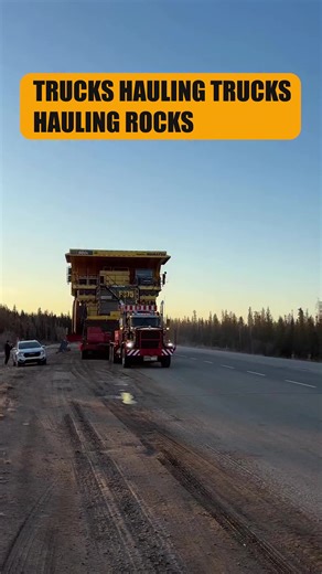 Forget your standard 80,000-pound reefer load. This is the HEAVY HAUL world, and they play by different rules. You're looking at a crew hauling a massive Komatsu mining truck, and the scale is just unreal. The permits for this must be thicker than a logbook. The pre-trip inspection alone probably takes half a day. Massive respect to the drivers and engineers who make moves like this happen. This isn't just trucking; it's a feat of engineering. What's the absolute biggest load you've ever seen on