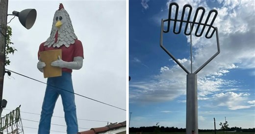 “Giant Roadside Attractions”: 77 Things That Are Definitely Worth Pulling Over To See In The USA