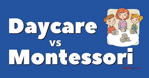 Montessori vs Daycare: Differences and Similarities