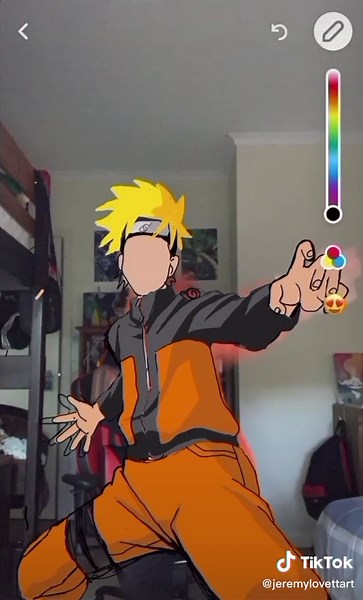 Naruto Snapchat Transformation with Creative Filter Effects