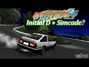 Initial D + Simcade? - Battle Gear 4 Tuned Gameplay
