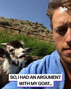 This goat is just being unreasonable... 😆🐐 | STUDENTbible