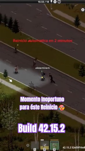 📢 Mal Momento para Reinicio de Server Hardcore en Project Zomboid B42