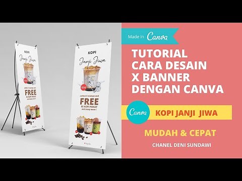 Tutorial Cara Desain X Banner Dengan Canva