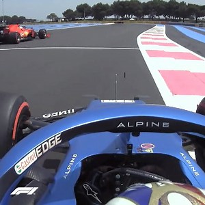 125K views · 2.3K reactions | Whoops! A near-miss for Charles Leclerc and Esteban Ocon, the latter who waved in apology to the Scuderia Ferrari driver later on  | F1 | Facebook