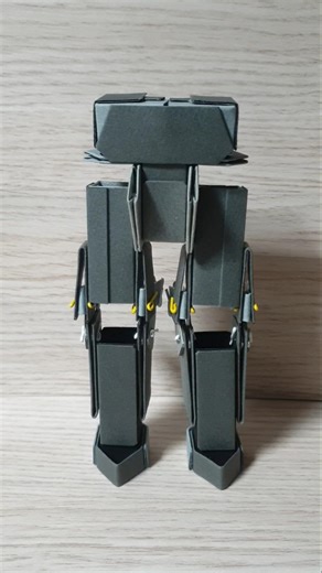 8. Making a paper robot with Mermaid paper: Tyrannosaurus/Elephant 2-stage combination robot (low...