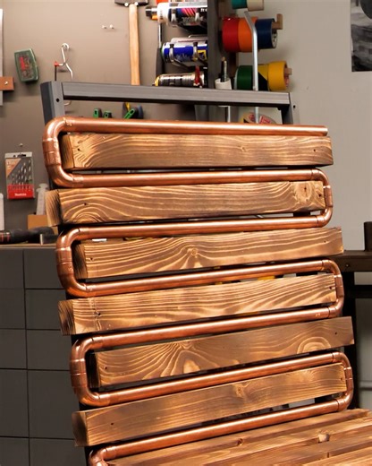 Setting Copper Pipe In A Chair! | Science, Tech and Universe