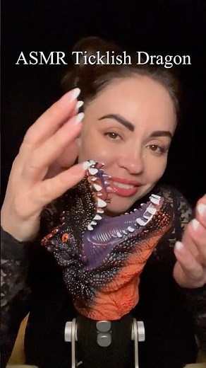 ASMR TICKLISH DRAGON 🐲 SOUNDS for INSTANT RELAXATION #asmr #relaxing