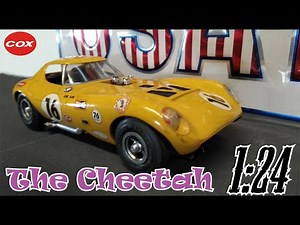 Refreshing a 1965 COX Cheetah slot car.